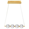 Lampa wisząca Brillant 4 złota LED CCT LP-3303/4L GD
