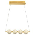 Lampa wisząca Brillant 4 złota LED CCT LP-3303/4L GD