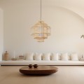 Lampa wisząca  Stela rattanowa 1xE27 LP-2026/1P