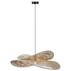 Rattanowa lampa wisząca Raya naturalna 1xE27 LP-2704/1P NT
