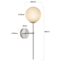 Kinkiet do łazienki  Piruleta chrom IP44 1xG9 LP-008/1W CH