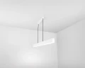 Lampa wisząca nad biurko, blat, stół  LED liniowa wisząca zoomLED® L5 CRI>90 biała opcja ściemniania
