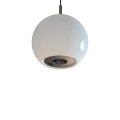 Lampa wisząca Iliso 1xLED CRI90 10W 3000K czarna PL0148 