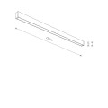 Lampa sufitowa OUTLINE LED L IP44 11362