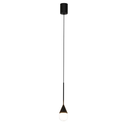 Lampa do łazienki IP44 wisząca Nata 1xLED czarna PL0104-BK nata_bk (1).webp