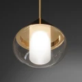 Lampa IP44 do łazienki wisząca Suza 1xLED czarna PL0103-BK