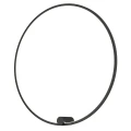 Kinkiet Ringa L 1xLED czarny WL0116-L-BK lampa na ścianę do salonu
