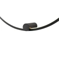 Kinkiet Ringa L 1xLED czarny WL0116-L-BK lampa na ścianę do salonu