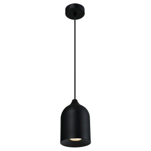 Metalowa lampa wisząca Nilo czarna 1xGU10 LP-0110/1P BK