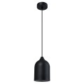 Metalowa lampa wisząca Nilo czarna 1xGU10 LP-0110/1P BK
