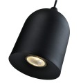 Metalowa lampa wisząca Nilo czarna 1xGU10 LP-0110/1P BK