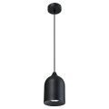 Metalowa lampa wisząca Nilo czarna 1xGU10 LP-0110/1P BK