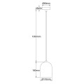 Metalowa lampa wisząca Nilo złota 1xGU10 LP-0110/1P GD