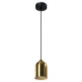 Metalowa lampa wisząca Nilo złota 1xGU10 LP-0110/1P GD
