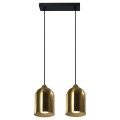 Metalowa lampa wisząca Nilo złota 2xGU10   LP-0110/2L GD