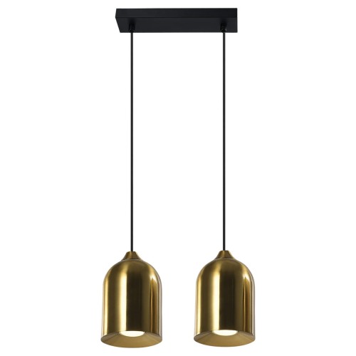 Metalowa lampa wisząca Nilo złota 2xGU10   LP-0110/2L GD  metalowa-lampa-wiszaca-nilo-zlota-2xgu10 (2).jpg
