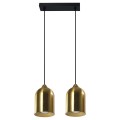Metalowa lampa wisząca Nilo złota 2xGU10   LP-0110/2L GD