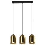 Metalowa lampa wisząca Nilo złota 3xGU10 LP-0110/3L GD