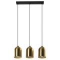 Metalowa lampa wisząca Nilo złota 3xGU10 LP-0110/3L GD