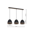 Studio black MLP8853 lampa wisząca Milagro