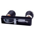 RICK  ML5566  lampa sufitowa regulowana czarno-złota  MILAGRO