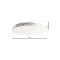 Lampa sufitowa SIENA  80W LED  ML3703  plafon led z pilotem  MILAGRO