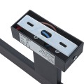 SHINE black 7W LED  ML4379  kinkiet led czarny IP44  MILAGRO