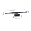 SHINE black 7W LED  ML4378  kinkiet led czarny IP44  MILAGRO
