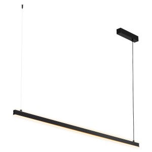 Lampa wisząca belka LED świecąca góra i dół 120 cm długości czarny kolor MIAMI 8835