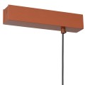 Lampa wisząca belka LED świecąca góra i dół 120 cm długości terakota kolor MIAMI 8834