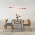 Lampa wisząca belka LED świecąca góra i dół 120 cm długości terakota kolor MIAMI 8834
