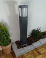 Lampa ogrodowa słupek stojący na E27  SQUER 55
