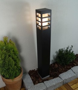 Lampa ogrodowa stojący słupek E27 OSLO 55