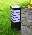 Lampa ogrodowa stojąca aluminiowa na taras E27 MERIVA 30