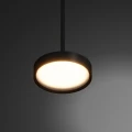 Lampa wisząca do łazienki Awo 1xLED 11W 3000K czarna PL0134-BK