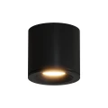 Lampa natynkowa do łazienki Tubka Luna 1xGU10 czarna IP65 CL0103-BK