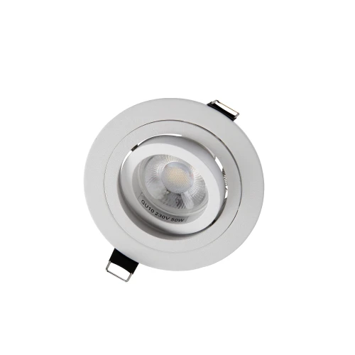 Lampa do zabudowy Oczko Halo 1xGU10 białe RL0103-WH halo_wh.webp