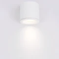 Lampa sufitowa Tubka Luna 1xGU10 biała IP65 CL0103-WH
