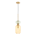 Lampa wisząca MOLLY AMBER 1xE14 ML1823