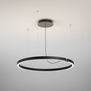 Lampa wisząca RIBBY circle up&down 71 LED  zwieszany 59963 Aqform