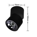 Lampa sufitowa ruchoma oprawa natynkowa Brema czarna LED CCT LP-2626/1RM BK movable