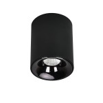 Lampa sufitowa tubka prawa natynkowa Tom czarna LED CCT LP-4848/1RM BK