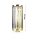 Kinkiet Vetro złoto 1xE14 LP-2910/1W L GD
