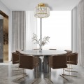 Plafon Vetro złoty 1xE27 lampa sufitowa LP-2910/1C GD