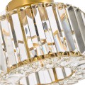 Plafon Vetro złoty 1xE27 lampa sufitowa LP-2910/1C GD