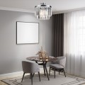 Plafon Vetro 4 srebrny 4xE14 lampa sufitowa LP-2910/4C CH 