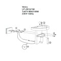 Kinkiet Vetro srebrny 1xE14 LP-2910/1W S CH