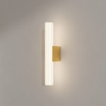 Kinkiet Linea 45 cm złoty LED CCT IP44 do łazienki LP-0510/1W-45 GD 