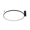 Plafon Ring S czarny LED CCT lampa sufitowa  LP-909/1C S BK CCT