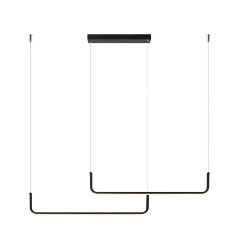 lampa-wiszaca-malawi-2xled-czarna-lp-10152p-light-prestige (4).jpg  Lampa wisząca do salonu Malawi czarna Tuya Smart LED CCT LP-1015/2P